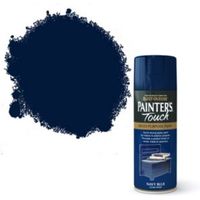 Rust-Oleum Painter's Touch Navy Blue Gloss Decorative Spray Paint 400 Ml