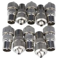 Tristar Coaxial Plug Pack Of 10