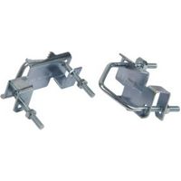 Tristar Silver Outdoor Aerial Clamps