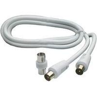 Smartwares Aerial Fly Lead White 1.5m