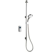 Mira Vision Pumped Ceiling Fed Chrome Thermostatic Digital Mixer Shower