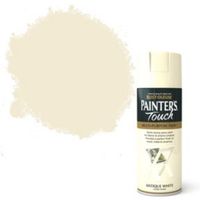 Rust-Oleum Painter's Touch Antique White Gloss Decorative Spray Paint 400 Ml