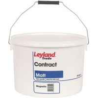 Leyland Trade Contract Magnolia Matt Emulsion Paint 10L