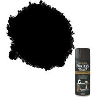 Rust-Oleum Painter's Touch Black Gloss Decorative Spray Paint 400 Ml