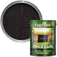 Cuprinol Less Mess Fence Care Rich Oak Matt Shed & Fence Treatment 5L