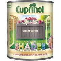 Cuprinol Garden Shades Silver Birch Matt Wood Paint 1L