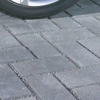 Charcoal Infilta Block Paving (L)200mm (W)100mm Pack Of 404 8.08 M²