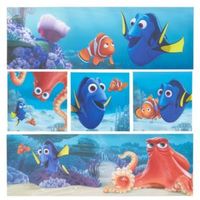 Finding Dory Canvas Print (W)81cm (H)81cm Set Of 5