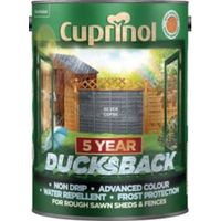 Cuprinol 5 Year Ducksback Silver Copse Matt Shed & Fence Treatment 5L