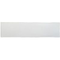 Padstow White Ceramic Wall Tile Pack Of 22 (L)300mm (W)75mm