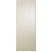 IT Kitchens Gloss Cream Slab Cream Contemporary Clad On Tall Wall Panel
