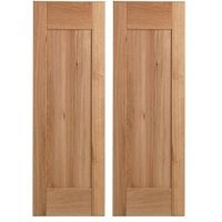 Cooke & Lewis Chesterton Solid Oak Tall Corner Wall Door (W)625mm Set Of 2