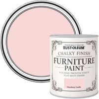 Rust-Oleum Strawberry Vanilla Flat Matt Furniture Paint 750 Ml