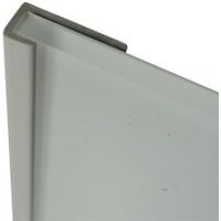 Splashwall White Shower Panelling End Cap (L)2440mm (T)4mm - 5060045036513