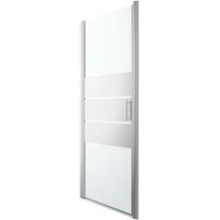 Cooke & Lewis Beloya Pivot Shower Door With Mirror Glass (W)900mm - 3663602944799