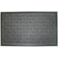 Diall Grey Plastic Door Mat (L)0.9m (W)600mm