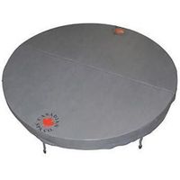 Canadian Spa Company Round Grey Spa Cover (L)1980 (W)1980 Mm