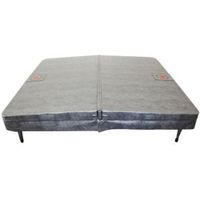 Canadian Spa Company Square Grey Cover (L)1980 (W)2080 Mm