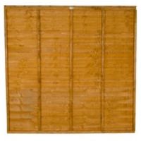 Premier Traditional Overlap Fence Panel (W)1.83m (H)1.22m Pack Of 3