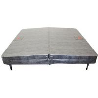 Canadian Spa Company Square Grey Cover (L)2430mm (W)2430 Mm