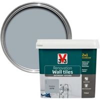 V33 Renovation Pebble Satin Wall Tile Paint0.75L