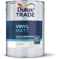 Dulux Trade Jasmine White Matt Vinyl Paint 5L