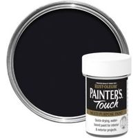 Rust-Oleum Painter's Touch Interior & Exterior Black Matt Multipurpose Paint 20ml