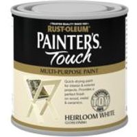 Rust-Oleum Painter's Touch Interior & Exterior Heirloom White Satin Multipurpose Paint 250ml