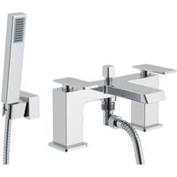 Cooke & Lewis Harlyn Chrome Bath Shower Mixer Tap