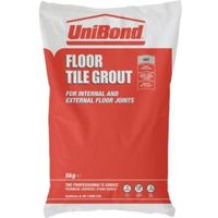 Unibond Rapid Set Grey Powder Grout (W)5kg