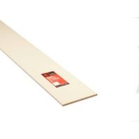Conti MFC Furniture Panel White (L)1830mm (W)305mm (T)15mm