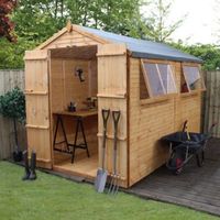 10X6 Apex Shiplap+ Wooden Shed With Assembly Service