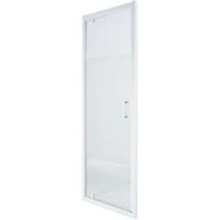 Cooke & Lewis Onega Pivot Shower Door With Frosted Effect Glass (W)800mm