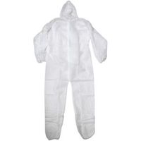 Diall White Disposable Coverall Large