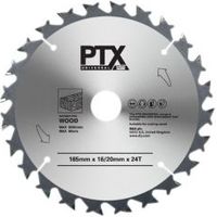 PTX 24T Circular Saw Blade (Dia)165mm