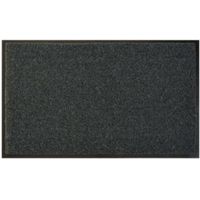 Diall Dark Grey Recycled Material Door Mat (L)0.75m (W)450mm