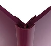 Splashwall Violet Shower Panelling External Corner (L)2440mm (T)4mm