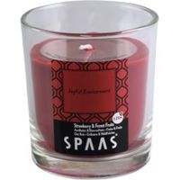 Spaas Strawberry & Forest Fruits Glass Candle Small