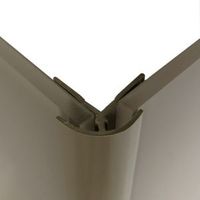 Splashwall Hessian Shower Panelling External Corner (L)2440mm (T)4mm