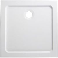 B&Q Low Profile Square Shower Tray (L)760mm (W)760mm (D)40mm