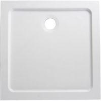 B&Q Low Profile Square Shower Tray (L)800mm (W)800mm (D)40mm