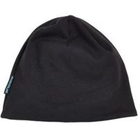 Rigour Black Reversible Beanie Hat One Size