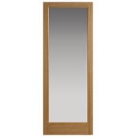 Oak Veneer Internal Glazed Door (H)1981mm (W)762mm