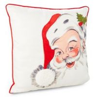Eirine Santa White & Red Cushion