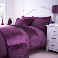 Chartwell Como Plum Double Bed Cover Set