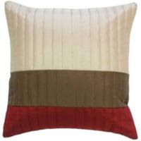 Boston Striped Brown Cream & Red Cushion