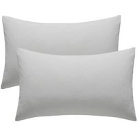 Chartwell Plain Housewife Grey Pillow Case Pack Of 2