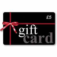£5 Gift Card Store Voucher
