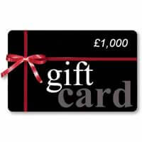 £1,000 Gift Card Store Voucher