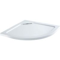 Low Profile Quadrant Shower Tray With Hidden Waste (L)900mm (W)900mm (D)40mm